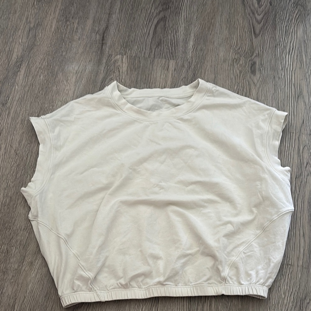 Women's White Casual Top